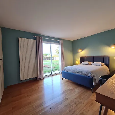 La Bredi Proche De Bordeaux Avec Piscine Et ヴィラ La Brede